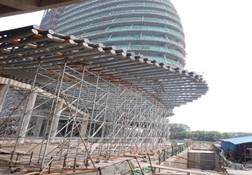 《蘇州建筑腳手架嶄露頭角，致勝有奇招》